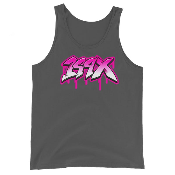 199X pink Unisex Tank Top