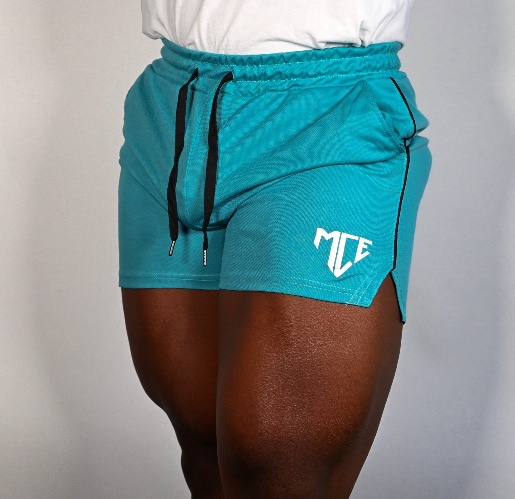 Teal MCE shorts