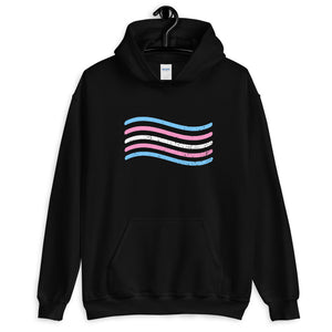 Trans flag Unisex Hoodie