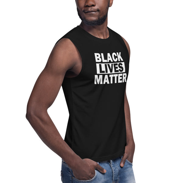 Black Lives Matter Muscle Tee