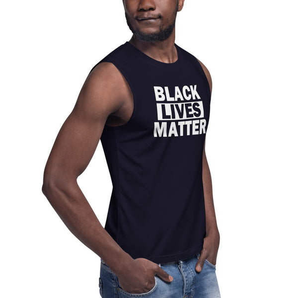 Black Lives Matter Muscle Tee