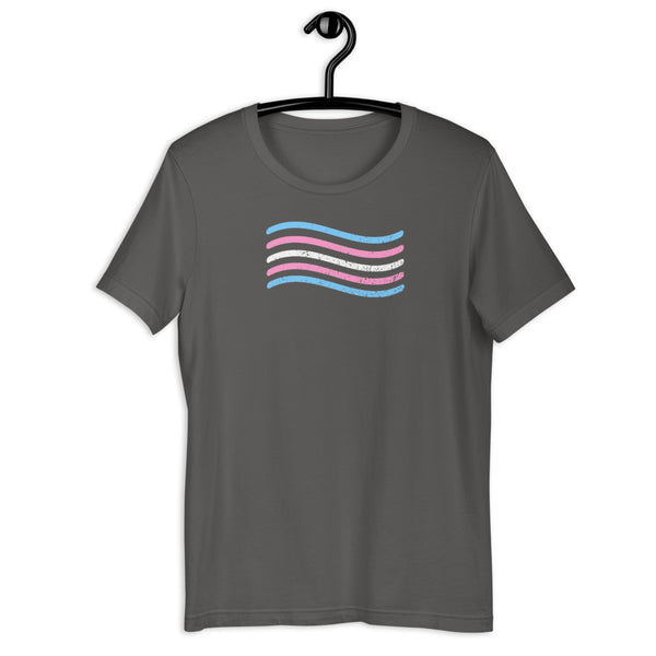Trans flag Short-Sleeve Unisex T-Shirt