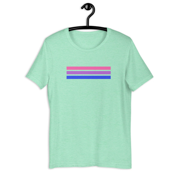 bi pride flag Short-Sleeve Unisex T-Shirt