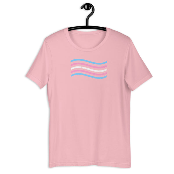 Trans flag Short-Sleeve Unisex T-Shirt