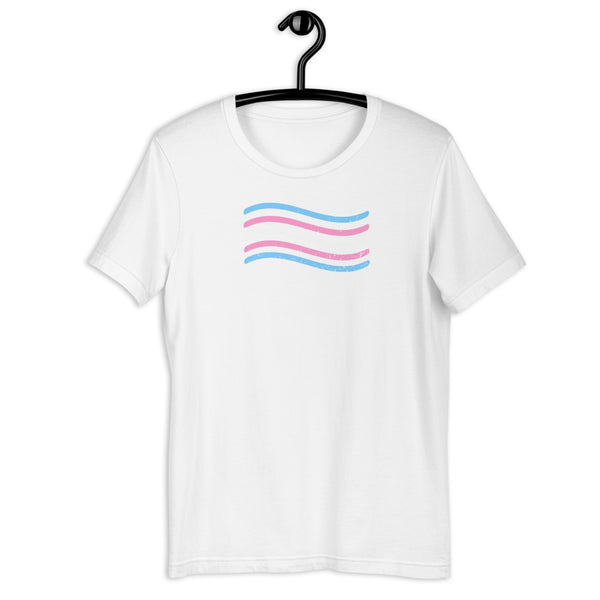Trans flag Short-Sleeve Unisex T-Shirt