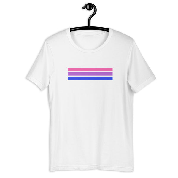 bi pride flag Short-Sleeve Unisex T-Shirt