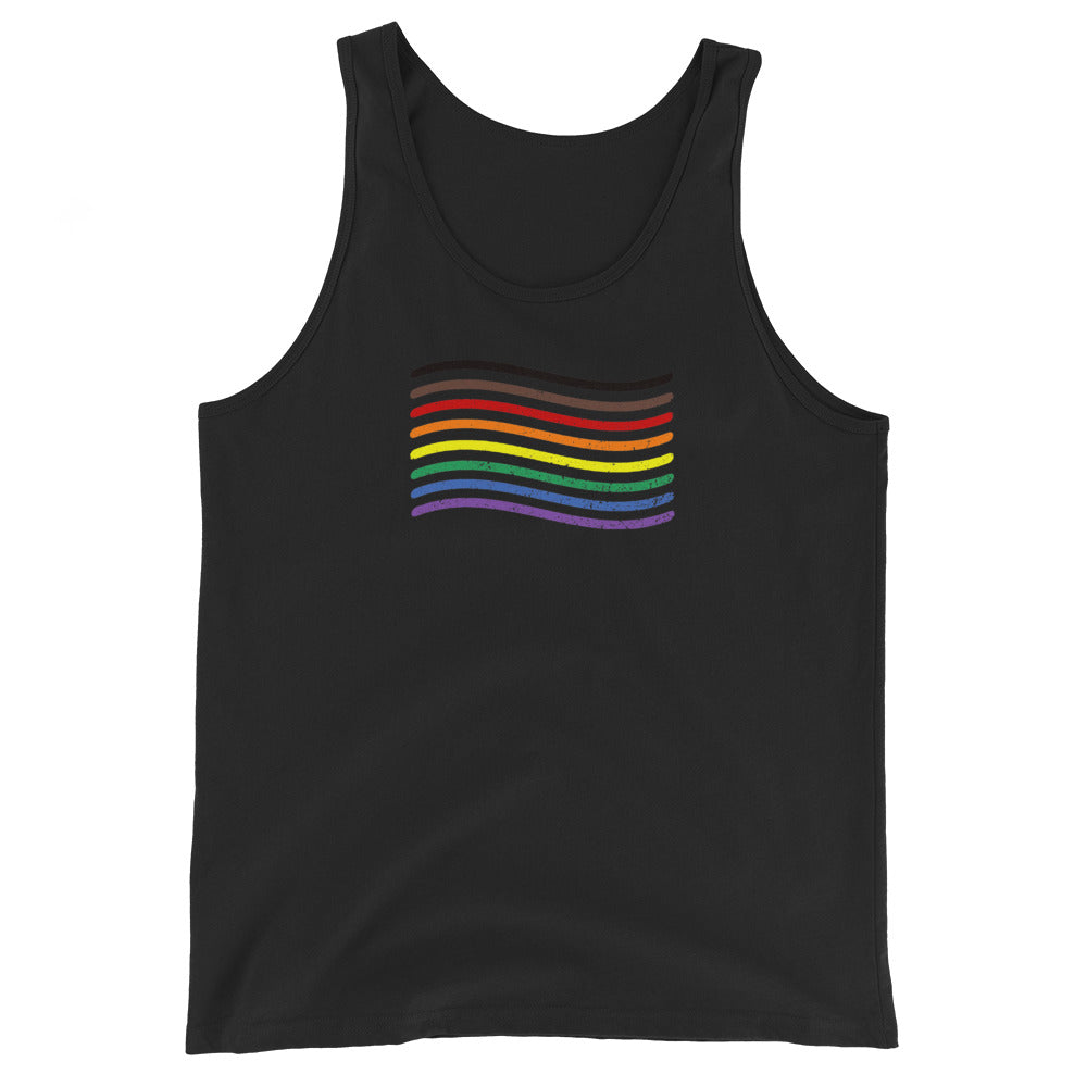 gay pride flag Unisex Tank Top