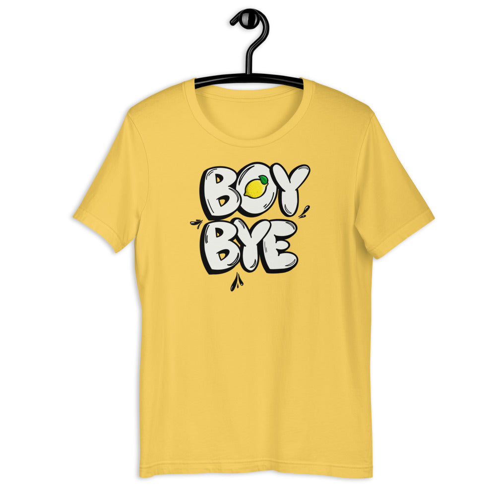 BOY BYE Short Sleeve Unisex T Shirt